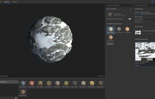 CREATE AND ITERATE ON MATERIAL COLLECTIONS Intuitive simplicity helps you build vast material libraries.