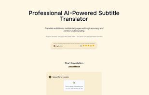SubTranslate AI screenshot 1