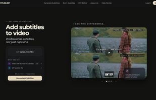Subtitling.net AI Subtitle Generator