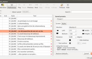 Subtivals screenshot 1