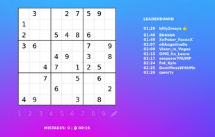 Sudoku Kings screenshot 1