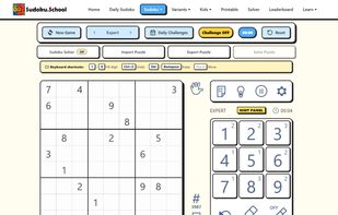 Sudoku.School screenshot 2