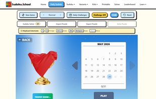 Sudoku.School screenshot 1