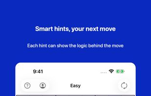 Solution hint displays which strategy to apply to find the correct digit