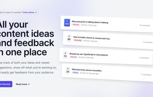 Landing page