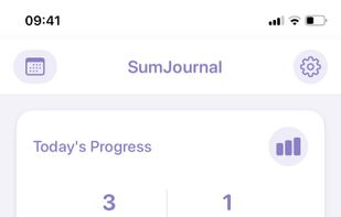sumjournal tasks view