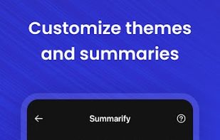 Summarify screenshot 2