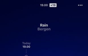 Sun weather forecast screenshot 1