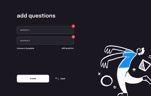 Add Followup Questions or select from existing templates