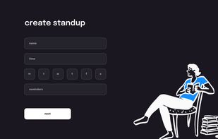 Create Standup, add standup details