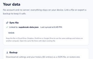 Data syncing