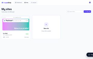 Supadrop screenshot 1