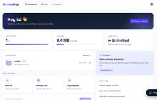 Supadrop screenshot 1