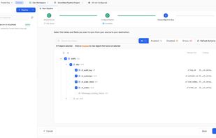 Choose Objects to Sync