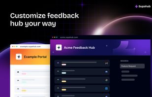Give your feedback hub your brands look and feel