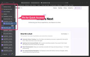 SupaSidebar screenshot 1