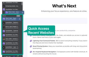 SupaSidebar screenshot 2