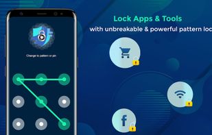 Lock Apps and Tools with unbreakable and powerful pattern lock