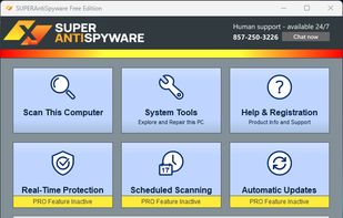 SUPERAntiSpyware Professional X screenshot 1