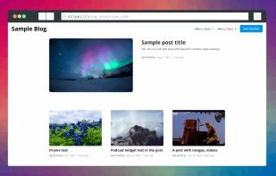 Superblog screenshot 1