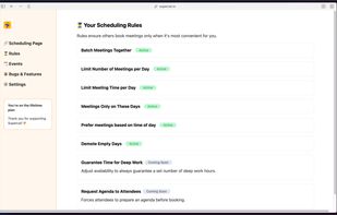 Set your meeting rules