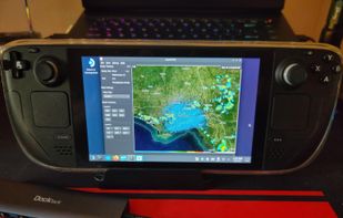 Supercell Wx works well on the Steam Deck too!