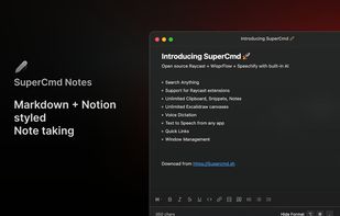 SuperCmd screenshot 2