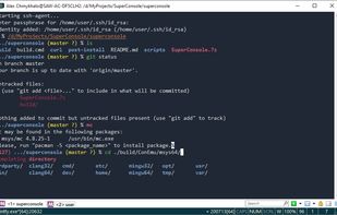 superconsole screenshot 1