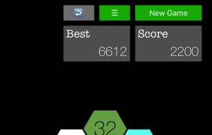 SuperHex 2048 screenshot 1