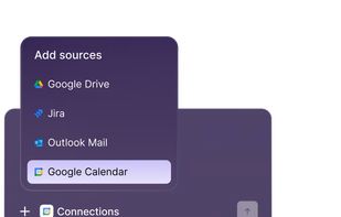 Connects to all of your apps