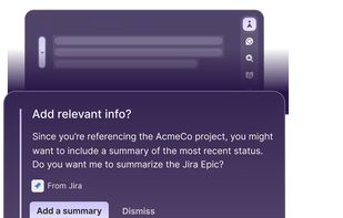 Offers help before you even ask