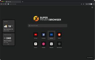 SUPERPrivateBrowser screenshot 1
