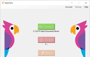 SuperSync Analyzing Existing Backup