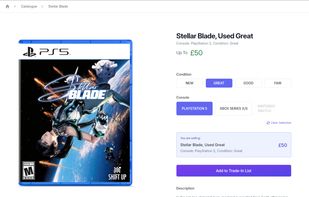 User's can configure the items the want to trade-in based on your variants and properties