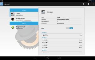 Superuser by koush screenshot 2