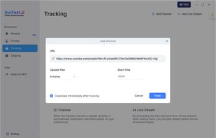 Set a auto download plan
