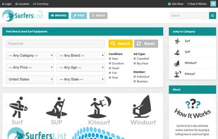 SurfersList screenshot 1