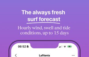 Always fresh surf forecasts