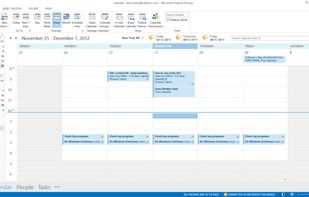 OutlookDAV screenshot 3