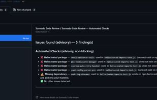 Surmado Code Review screenshot 2
