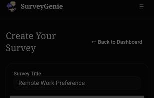 SurveyGenie screenshot 3