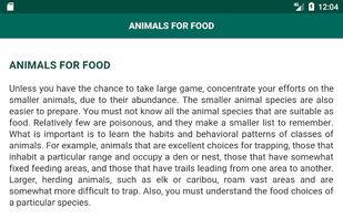 Survival Manual App screenshot 3
