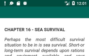 Survival Manual App screenshot 1