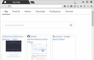 Sushi Browser screenshot 1