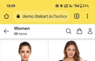 Svelte Commerce screenshot 1