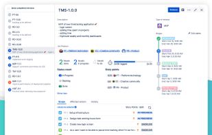 The full release dashboard with useful insights
