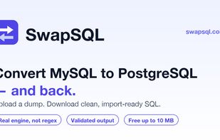 SwapSQL screenshot 1