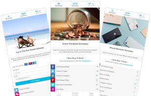 Example of how live widgets can look.