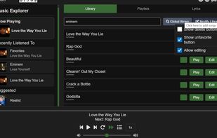 You can click the button or go to the dropdown and select the buttons you want to show to reduce clutter.