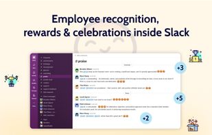 Slack bot for rewards and celebrations